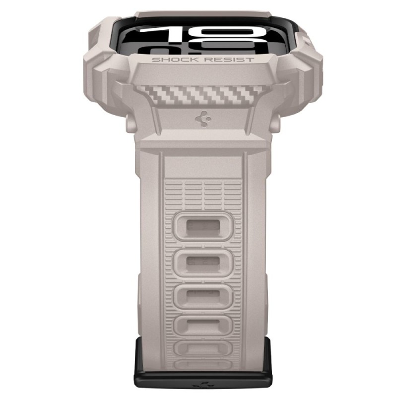 SPIGEN Rugged Armor “Pro” V2 за Apple Watch 10/11 (42 мм) Dune Beige - SPIGEN Rugged Armor “Pro” V2 за Apple Watch 10/11 (42 мм) Dune Beige - 8800283316285-ACS10496
