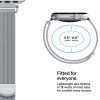 SPIGEN WBM4 каишка за Apple Watch 8 / 9 / 10 / 11 / SE (40 / 41 / 42 mm) сребриста - 8800283316308-AMP10498