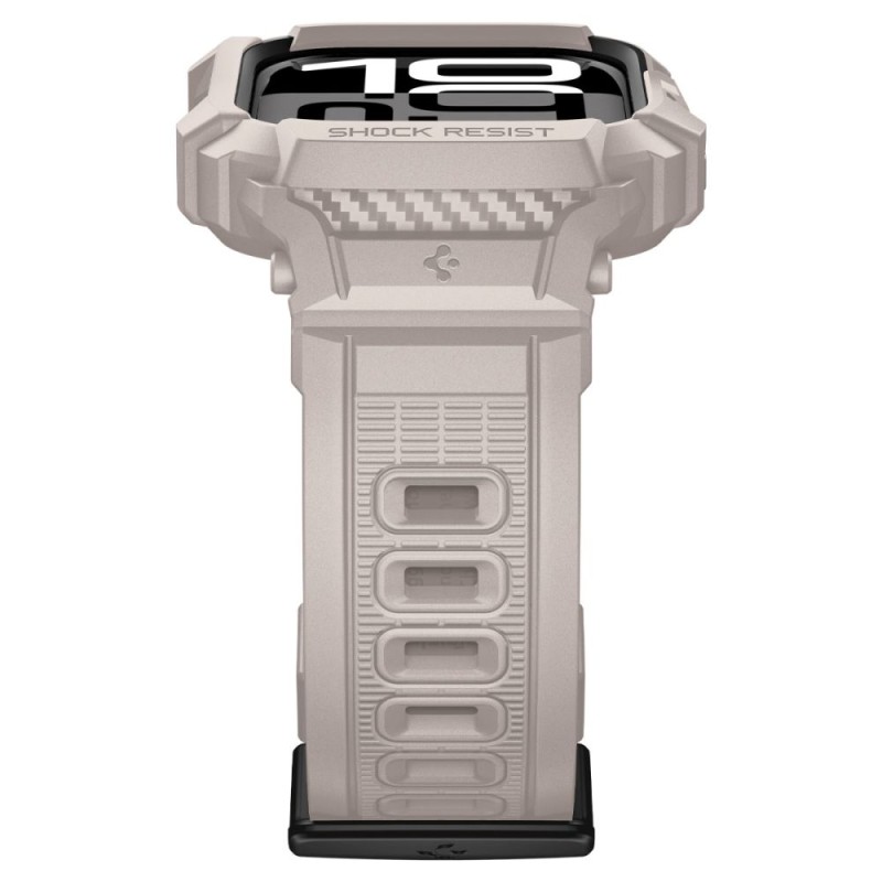 SPIGEN RUGGED ARMOR „PRO” V2 за Apple Watch 10/11 (46 мм) Dune Beige - 8800283316384-ACS10506