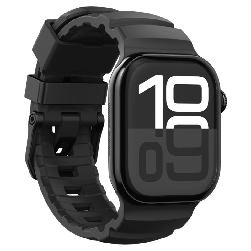 Spigen WBS2 каишка за Apple Watch 8 / 9 / 10 / 11 / SE / Ultra (44 / 45 / 46 / 49 мм) черна - 8800283316407-AMP10508