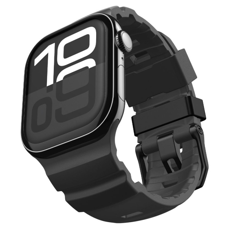 Spigen WBS2 каишка за Apple Watch 8 / 9 / 10 / 11 / SE / Ultra (44 / 45 / 46 / 49 мм) черна - 8800283316407-AMP10508