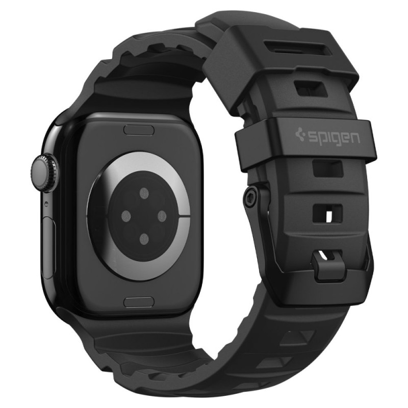 Spigen WBS2 каишка за Apple Watch 8 / 9 / 10 / 11 / SE / Ultra (44 / 45 / 46 / 49 мм) черна - 8800283316407-AMP10508
