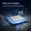 Spigen Essential EV25MFAQ – магнитна Magsafe поставка за автомобил с безжично зарядно 25W Qi 2.2 (Peltier), черна - 8800283316438-ACP10511