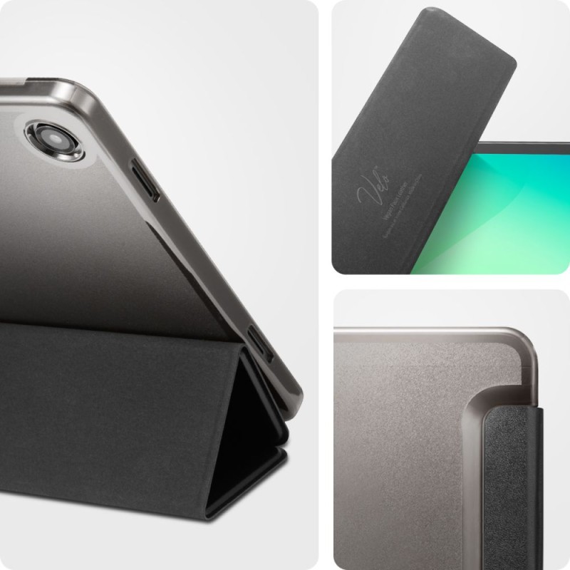 Spigen Smart Fold за Samsung Galaxy Tab A9+ / A11+ Plus 11.0 (X210/X215/X216/X230/X235/X236) Black - Spigen Smart Fold за Samsung Galaxy Tab A9+ / A11+ Plus 11.0 (X210/X215/X216/X230/X235/X236) Black - 8800283316865-ACS10553
