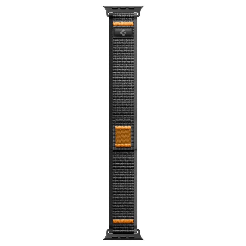 Spigen Athlex Air 2 спортна каишка за Apple Watch 8/9/10/11/SE/Ultra (44/45/46/49 мм) Active Black / Orange - 8800283317404-AMP10607