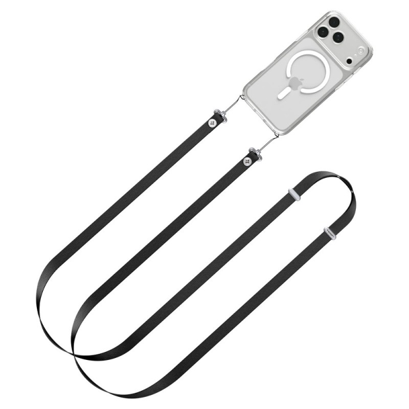 SPIGEN DA30L Lanyard Strap Crossbody Black - SPIGEN DA30L Lanyard Strap Crossbody Black - 8800283317473-AFA10614
