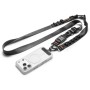 Spigen DA30M универсална лента за телефон тип кросбоди, черна (lanyard strap crossbody)