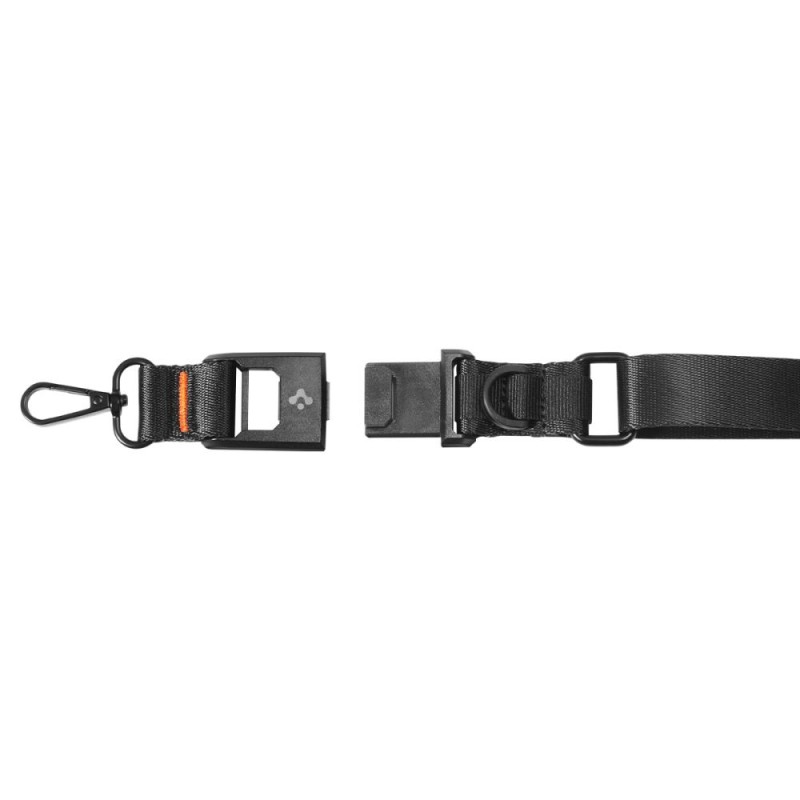 Spigen DA30M универсална лента за телефон тип кросбоди, черна (lanyard strap crossbody) - Spigen DA30M универсална лента за телефон тип кросбоди, черна (lanyard strap crossbody) - 8800283317497-AFA10616