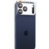 Spigen Optik Pro XL „EZ Fit” защита за обективите от закалено стъкло 9H за iPhone 17 Pro (Черна) - 8800283317763-AGL10644