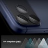 Spigen Optik Pro XL „EZ Fit” защита за обективите от закалено стъкло 9H за iPhone 17 Pro (Черна) - 8800283317763-AGL10644