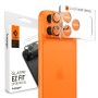 Spigen Optik Pro XL „EZ Fit” защитно стъкло за камера за iPhone 17 Pro (оранжево)