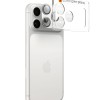 Spigen Optik Pro XL „EZ Fit” стъклена защита за камерите за iPhone 17 Pro (сребристо) - 8800283317794-AGL10647