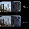 Spigen Optik Pro XL „EZ Fit” протектор за камера от закалено стъкло 9H за iPhone 17 Pro Max (черен) - 8800283317817-AGL10649