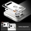 Spigen Optik Pro XL „EZ Fit” протектор за камера със закалено стъкло 9H за iPhone 17 Pro Max (Silver) - Spigen Optik Pro XL „EZ Fit” протектор за камера със закалено стъкло 9H за iPhone 17 Pro Max (Silver) - 8800283317848-AGL10652