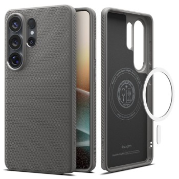 Spigen Liquid Air Mag MagSafe кейс за Samsung Galaxy S26 Ultra Marble Grey Spigen Liquid Air Mag MagSafe кейс за Samsung Galaxy S26 Ultra Marble Grey