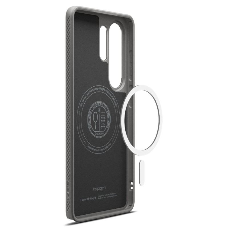 Spigen Liquid Air Mag MagSafe кейс за Samsung Galaxy S26 Ultra Marble Grey - Spigen Liquid Air Mag MagSafe кейс за Samsung Galaxy S26 Ultra Marble Grey - 8800283318074-ACS10675
