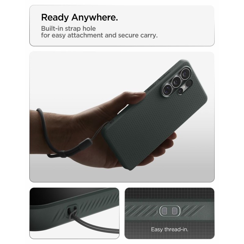 Spigen Liquid Air Mag MagSafe за Samsung Galaxy S26 Ultra Abyss Green (SKU 8800283318081-ACS10676) - Spigen Liquid Air Mag MagSafe за Samsung Galaxy S26 Ultra Abyss Green (SKU 8800283318081-ACS10676) - 8800283318081-ACS10676