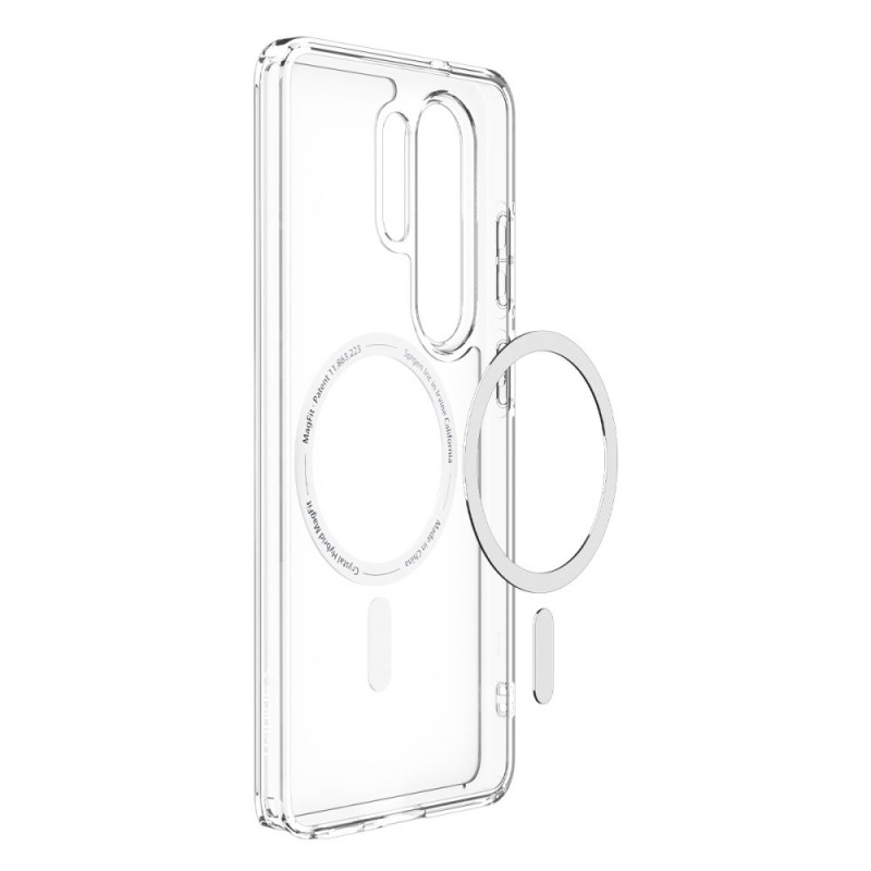 SPIGEN ULTRA HYBRID Mag MagSafe за Samsung Galaxy S26 Ultra, Clear/White (прозрачно-бяло) - SPIGEN ULTRA HYBRID Mag MagSafe за Samsung Galaxy S26 Ultra, Clear/White (прозрачно-бяло) - 8800283318111-ACS10679