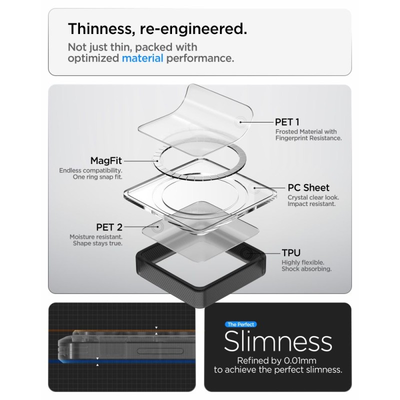 Spigen Ultra Hybrid MagSafe Galaxy S26 Ultra Frost Black (ACS10681) - 8800283318135-ACS10681