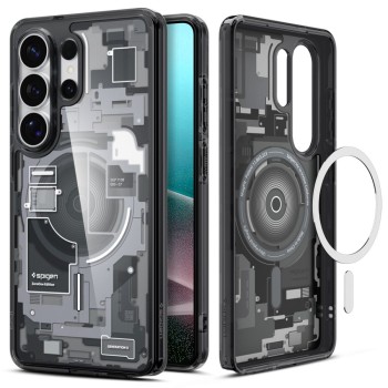 Spigen Ultra Hybrid Mag MagSafe кейс за Samsung Galaxy S26 Ultra „Zero One Black“ (ACS10682)