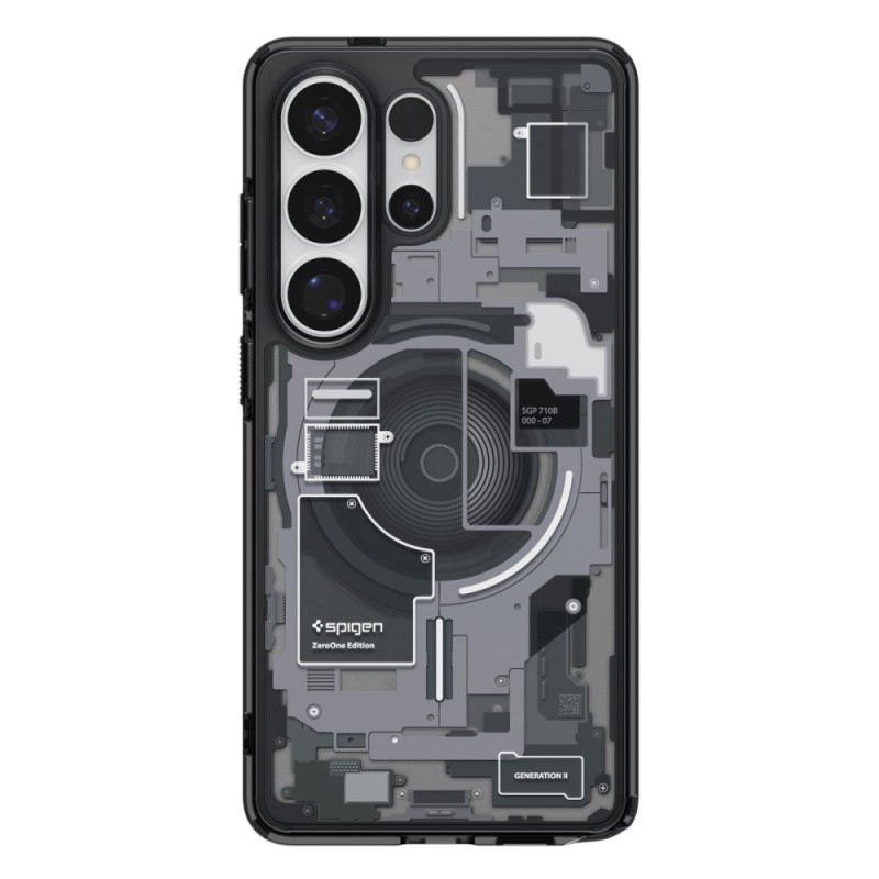 Spigen Ultra Hybrid Mag MagSafe кейс за Samsung Galaxy S26 Ultra „Zero One Black“ (ACS10682) - 8800283318142-ACS10682