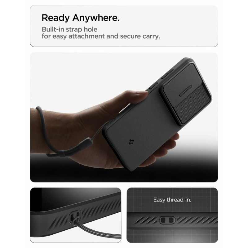 SPIGEN Optik Armor за Samsung Galaxy S26 Ultra Black (черен) - SPIGEN Optik Armor за Samsung Galaxy S26 Ultra Black (черен) - 8800283318197-ACS10687