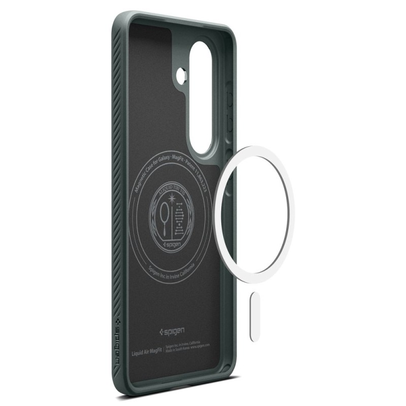 Spigen Liquid Air Mag MagSafe за Samsung Galaxy S26+ Plus Abyss Green (TPU) - Spigen Liquid Air Mag MagSafe за Samsung Galaxy S26+ Plus Abyss Green (TPU) - 8800283318388-ACS10706