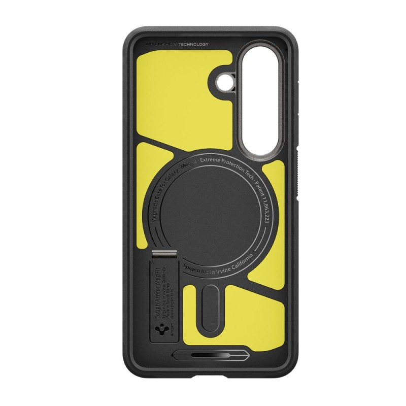 Spigen Tough Armor MagSafe хибриден кейс за Samsung Galaxy S26+ Plus Gunmetal (ACS10714) - Spigen Tough Armor MagSafe хибриден кейс за Samsung Galaxy S26+ Plus Gunmetal (ACS10714) - 8800283318463-ACS10714
