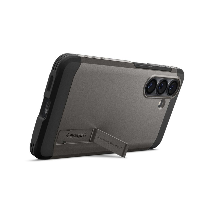 Spigen Tough Armor MagSafe хибриден кейс за Samsung Galaxy S26+ Plus Gunmetal (ACS10714) - Spigen Tough Armor MagSafe хибриден кейс за Samsung Galaxy S26+ Plus Gunmetal (ACS10714) - 8800283318463-ACS10714