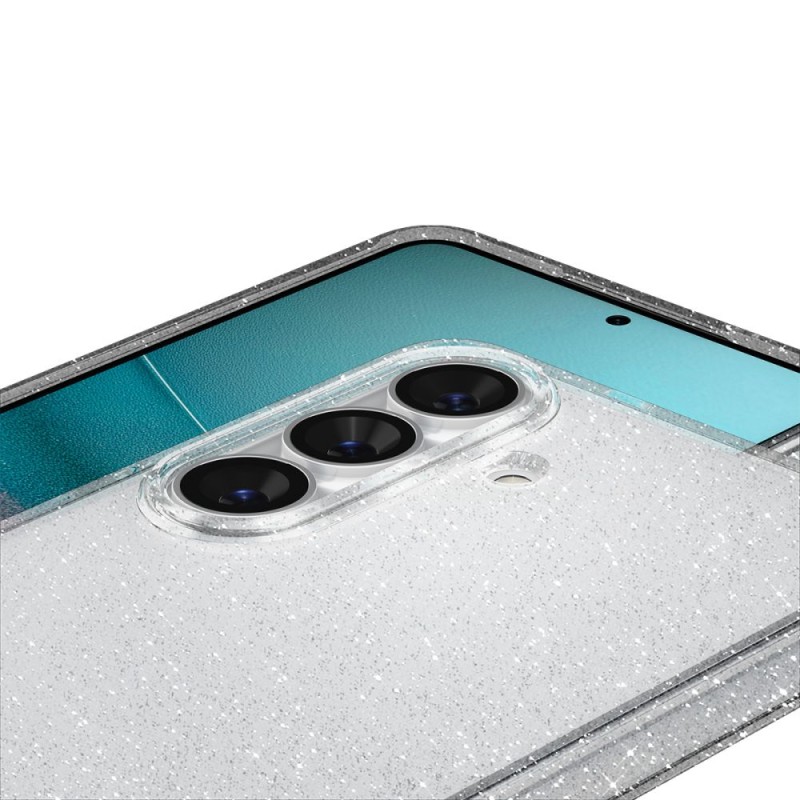 SPIGEN Liquid Crystal Galaxy S26 Glitter Crystal (прозрачен блясък) TPU кейс - SPIGEN Liquid Crystal Galaxy S26 Glitter Crystal (прозрачен блясък) TPU кейс - 8800283318616-ACS10729