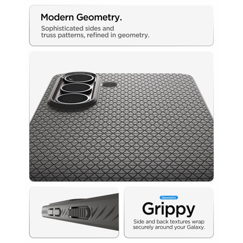 SPIGEN Liquid Air Mag MagSafe кейс за Samsung Galaxy S26 Marble Grey - 8800283318630-ACS10731