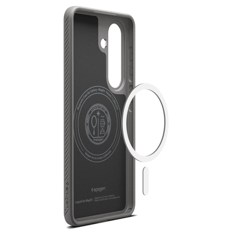 SPIGEN Liquid Air Mag MagSafe кейс за Samsung Galaxy S26 Marble Grey - 8800283318630-ACS10731