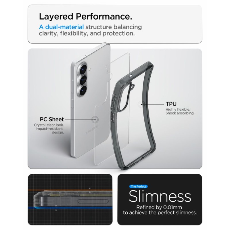 SPIGEN ULTRA HYBRID GALAXY S26 SPACE CRYSTAL (ACS10733) - 8800283318654-ACS10733