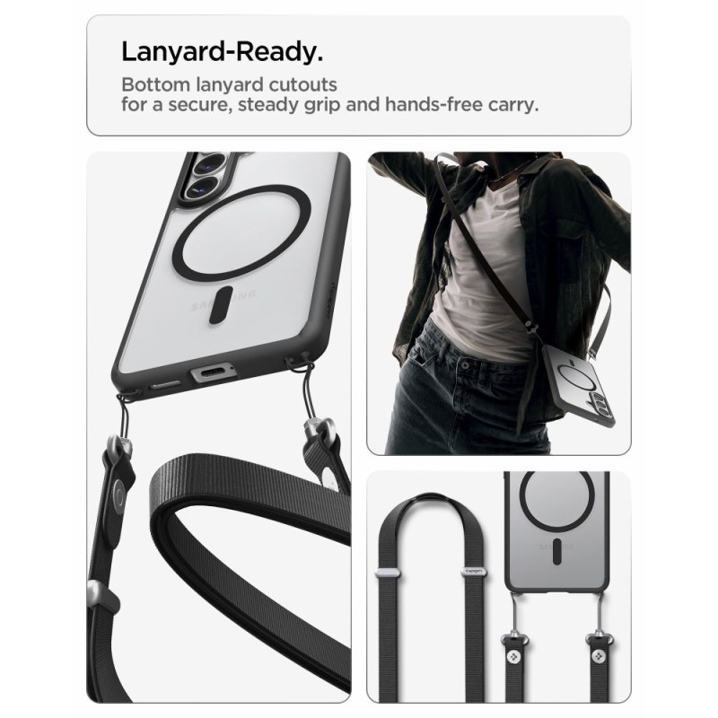 Spigen Ultra Hybrid MagSafe кейс за Samsung Galaxy S26, Matte Black - Spigen Ultra Hybrid MagSafe кейс за Samsung Galaxy S26, Matte Black - 8800283318678-ACS10735
