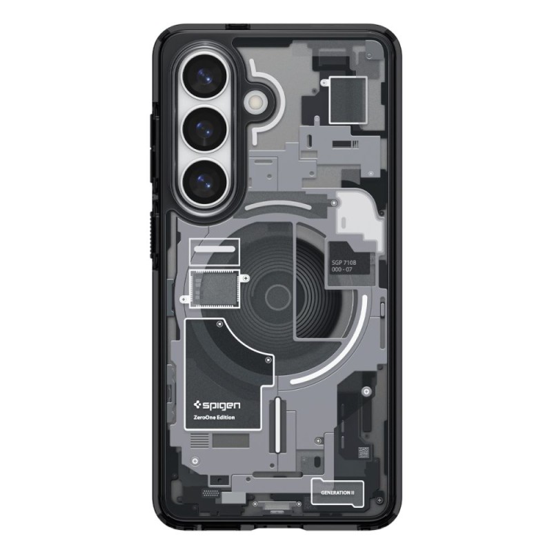 Spigen Ultra Hybrid Mag MagSafe за Samsung Galaxy S26 „Zero One Black“ (ACS10736) - Spigen Ultra Hybrid Mag MagSafe за Samsung Galaxy S26 „Zero One Black“ (ACS10736) - 8800283318685-ACS10736