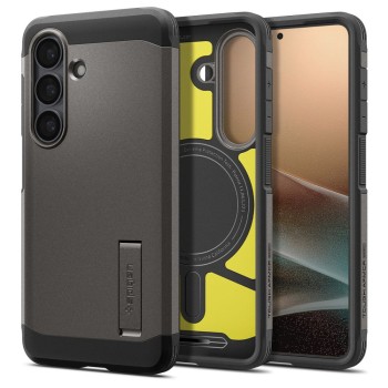 SPIGEN Tough Armor MagSafe калъф за Samsung Galaxy S26 Gunmetal