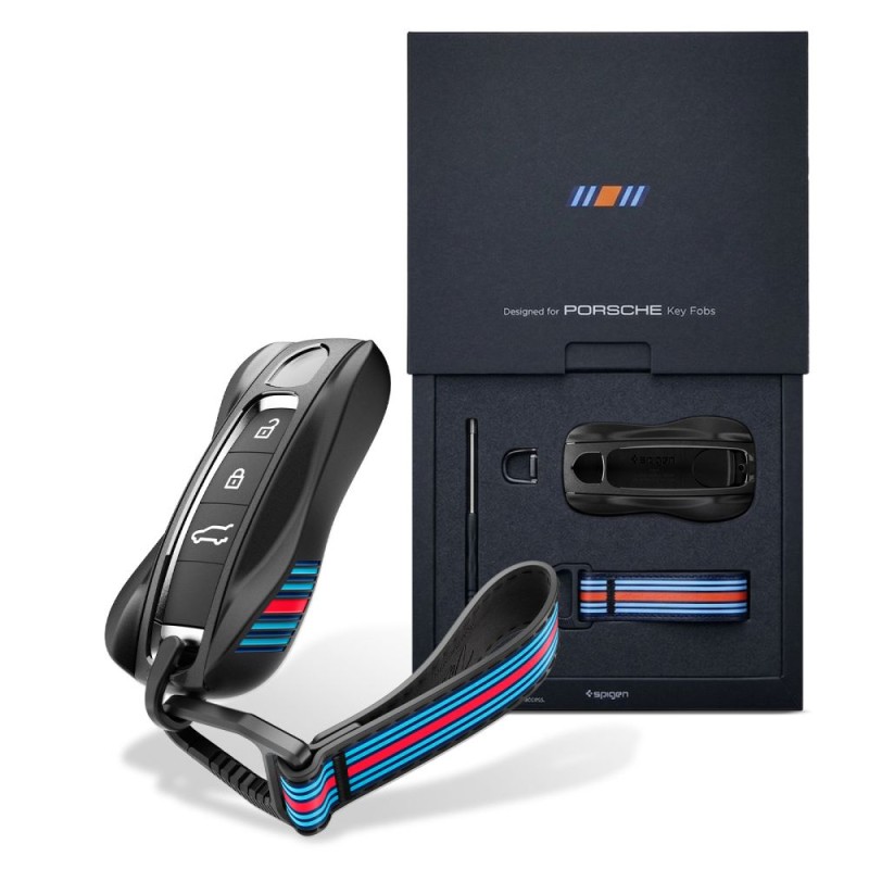 SPIGEN PK100 Porsche калъф за ключодържател (Key Fob) черен - 8800283319217-ACS10800