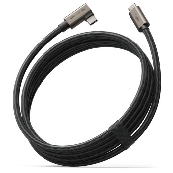 RINGKE USB 3.2 Gen 2x2 Type-C кабел 90° с PD 240W, 200 см, черен