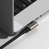 RINGKE USB 3.2 Gen 2x2 Type-C кабел 90° с PD 240W, 200 см, черен - RINGKE USB 3.2 Gen 2x2 Type-C кабел 90° с PD 240W, 200 см, черен - 8800293851486