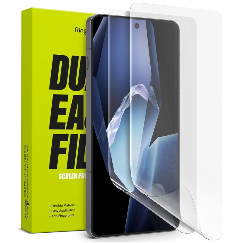 Ringke Dual Easy – Прозрачни защитни фолиа за OnePlus 13R, 2 броя (Clear) - Ringke Dual Easy – Прозрачни защитни фолиа за OnePlus 13R, 2 броя (Clear) - 8800293851899