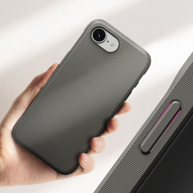 Ringke ONYX за iPhone 16E / 17E – сив калъф - 8800293852698