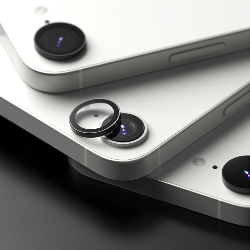 Ringke Camera Frame Protector (2 бр.) за iPhone 16E / 17E, черно - 8800293852933
