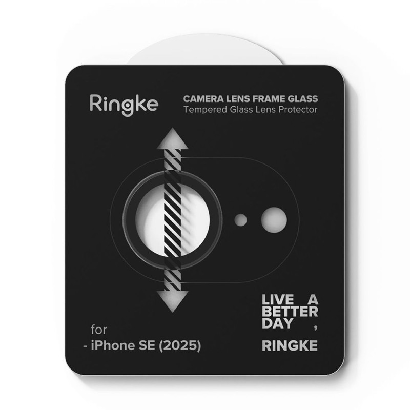 Ringke Camera Frame Protector (2 бр.) за iPhone 16E / 17E, черно - 8800293852933