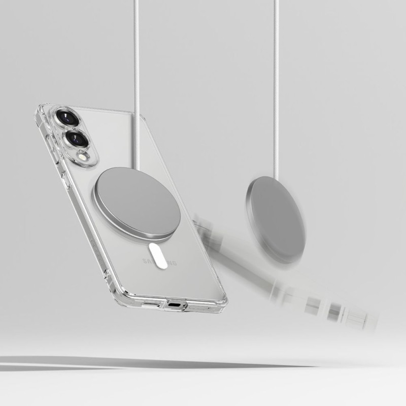 Ringke Fusion Magnetic MagSafe за Galaxy S25 Edge (Clear) - Ringke Fusion Magnetic MagSafe за Galaxy S25 Edge (Clear) - 8800293854333