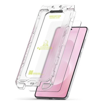 Ringke Easy Slide 2 броя закалено стъкло за Samsung Galaxy S25 Edge (Clear)