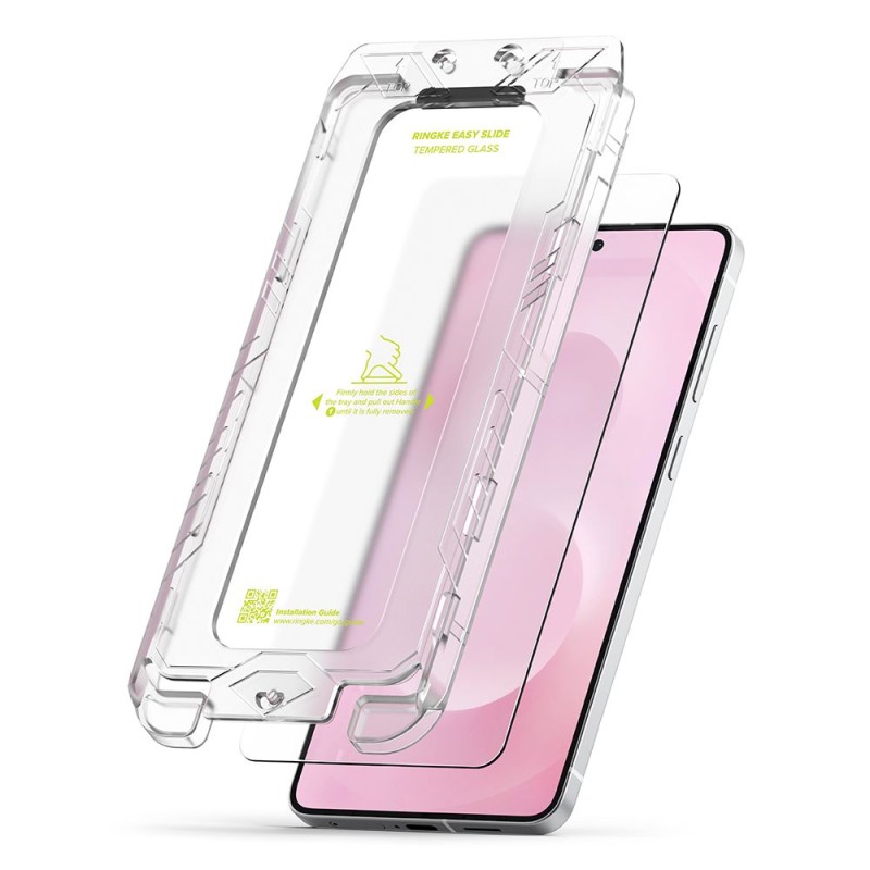 Ringke Easy Slide 2 броя закалено стъкло за Samsung Galaxy S25 Edge (Clear) - Ringke Easy Slide 2 броя закалено стъкло за Samsung Galaxy S25 Edge (Clear) - 8800293854470