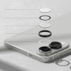 Ringke Camera Frame Protector покритие за камера за Galaxy S25 Edge Black (черно) - 8800293854517