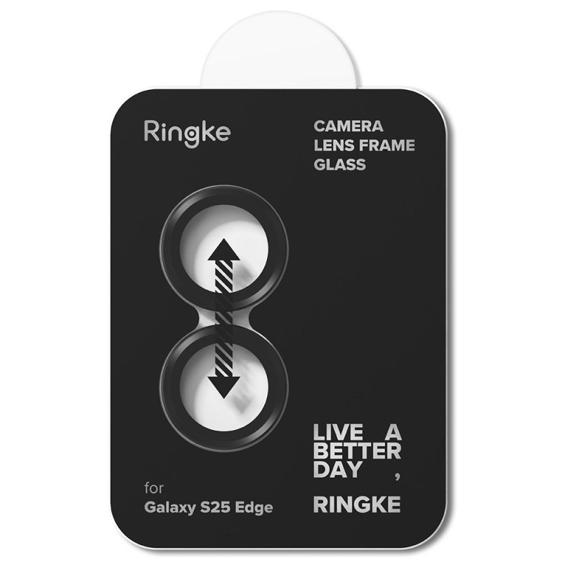 Ringke Camera Frame Protector покритие за камера за Galaxy S25 Edge Black (черно) - 8800293854517