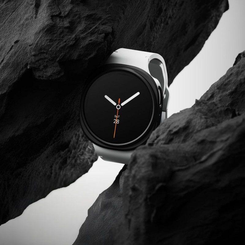 RINGKE SLIM 2-PACK за GALAXY WATCH 8 (44 mm) – прозрачен и матово черен - RINGKE SLIM 2-PACK за GALAXY WATCH 8 (44 mm) – прозрачен и матово черен - 8800293856146