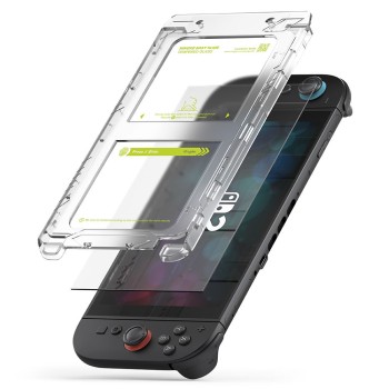 Ringke Easy Slide Закалено стъкло за Nintendo Switch 2 (2 бр.) Clear